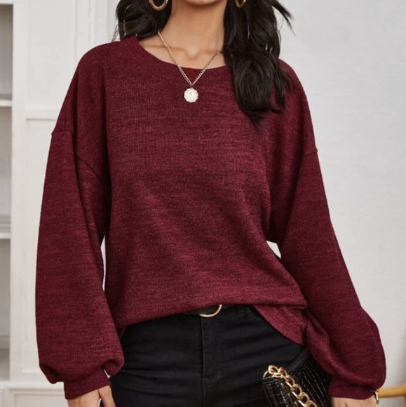 SHEIN Sweaters - NWOT SHEIN Drop Shoulder Sweater